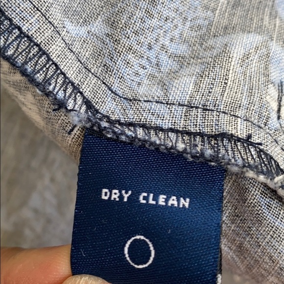 Evan-picone SzS Blue Floral Linen Blend Jacket. - Picture 7 of 7